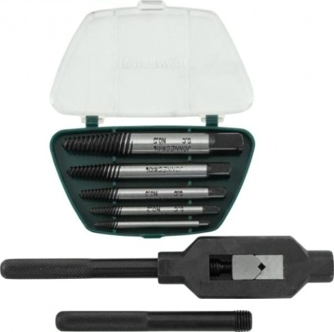 Набор экстракторов спиральных конических JONNESWAY AG010110 с держателем, 7 предметов [049038]