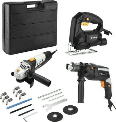 Набор электроинструментов DEKO (8 предметов) [063-4270]