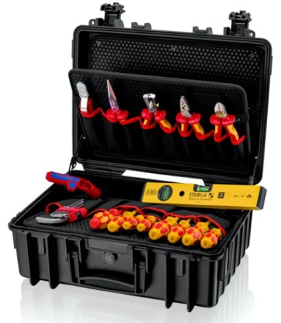 Набор электромонтажного инструмента KNIPEX KN-002134HLS2 Robust23 Start Electric, 24 пр. Набор электромонтажного инструмента KNIPEX KN-002134HLS2 Robust23 Start Electric, 24 пр.