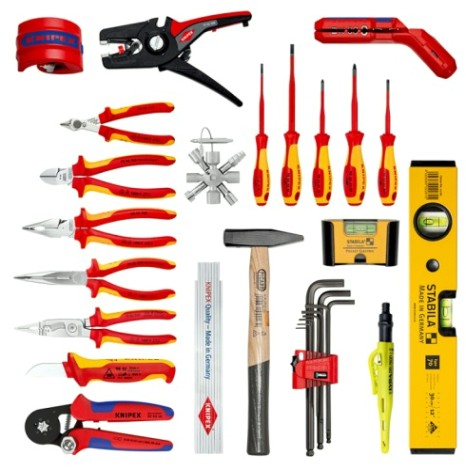 Набор электромонтажного инструмента KNIPEX KN-002150E Modular X18 в рюкзаке,22 предм. Набор электромонтажного инструмента KNIPEX KN-002150E Modular X18 в рюкзаке,22 предм.