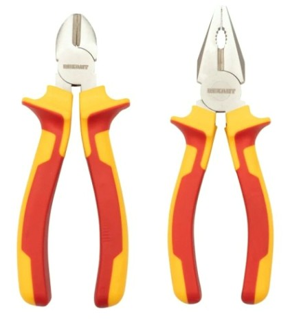 Набор электромонтажного инструмента REXANT 12-4691-3 RI-01, тканевый пенал, 7 пр., до 1000B