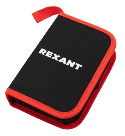 Набор электромонтажного инструмента REXANT 12-4691-3 RI-01, тканевый пенал, 7 пр., до 1000B