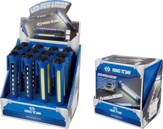 Набор фонарей KING TONY 79830CQ в виде ручки, серий 12 предметов, картонная подста
