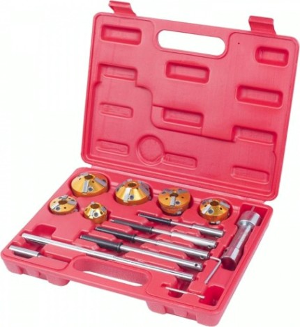 Набор фрез для правки седел клапанов МАСТАК 14 предметов 103-13014C [103-13014C]