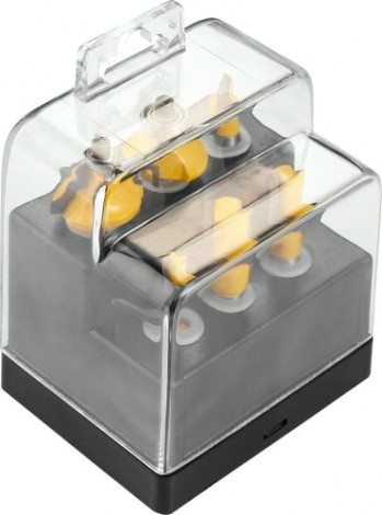 Набор фрез по дереву DEKO DH06-2 (8 мм, 6 предметов) [065-0789]