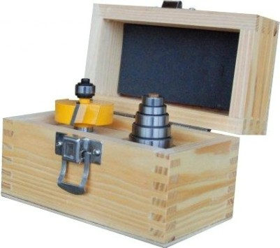 Набор фрез по дереву ЭНКОР 6 подшипнк.,хв.12мм кромочных фальц. [10625]