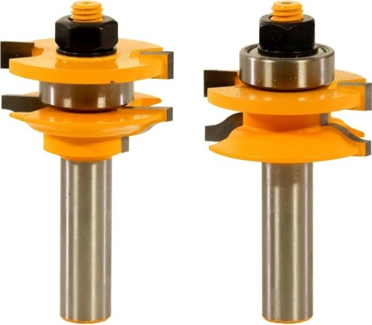 Набор фрез по дереву ЭНКОР комбинированных рамочных, хв.12мм [9340]