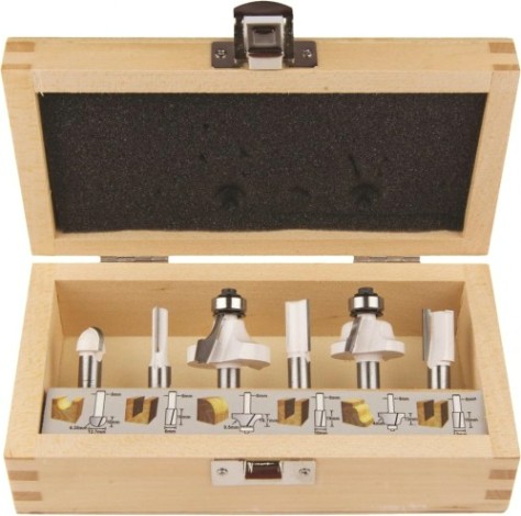 Набор фрез по дереву MAKITA D-53540 6шт