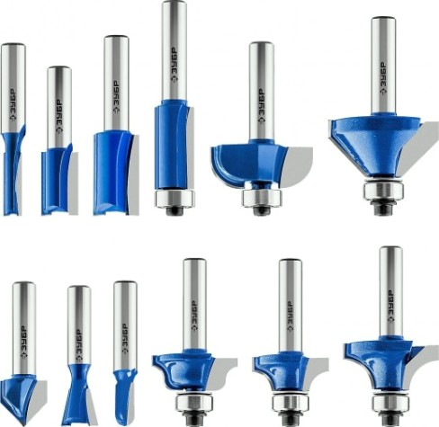 Набор фрез по дереву ЗУБР 28796-H12 ПРОФЕССИОНАЛ