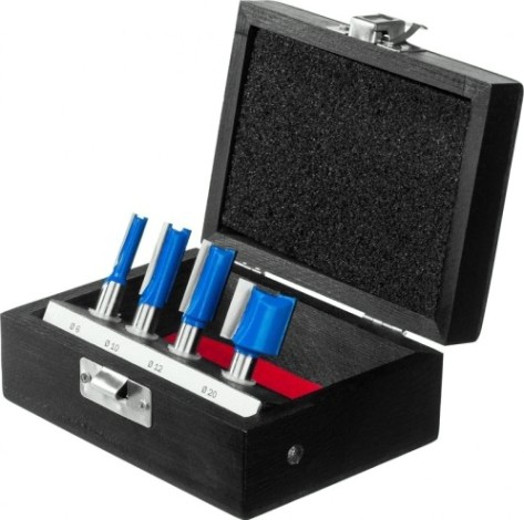 Набор фрез по дереву ЗУБР ПРОФЕССИОНАЛ 4 шт. [28795-H4-1]