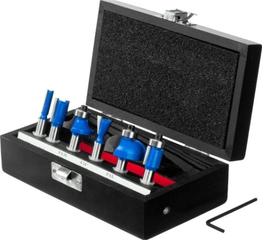 Набор фрез по дереву ЗУБР ПРОФЕССИОНАЛ 6 шт. [28795-H6]