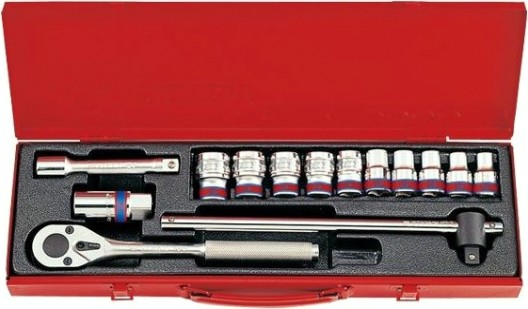 Набор головок 1/2" KING TONY 4012SR 1/2", 14 предметов