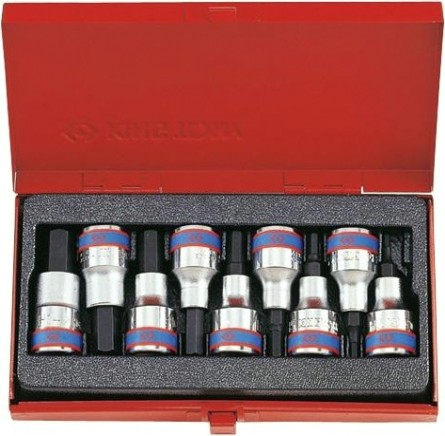 Набор головок 1/2" KING TONY 4110PR 1/2", 9 предметов