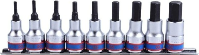 Набор головок 1/2" KING TONY 4110PR10 1/2", 9 предметов