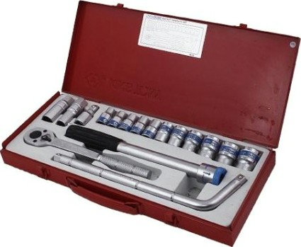 Набор головок 1/2" KING TONY 4518MR 1/2", 17 предметов