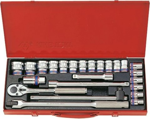 Набор головок 1/2" KING TONY 4526MR 1/2", 24 предмета
