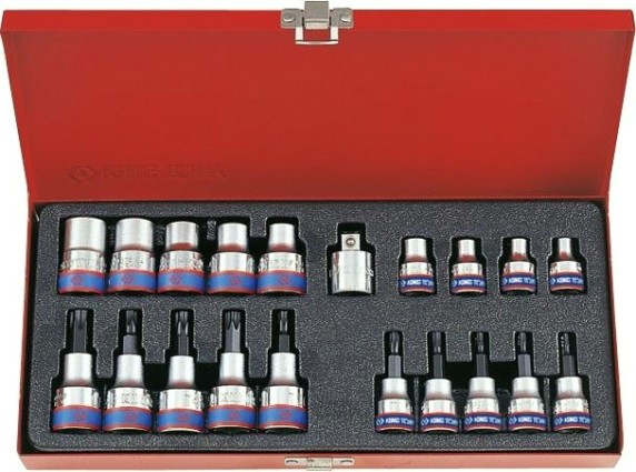 Набор головок 1/2" KING TONY 7120PR 1/2" и 3/8", 20 предметов