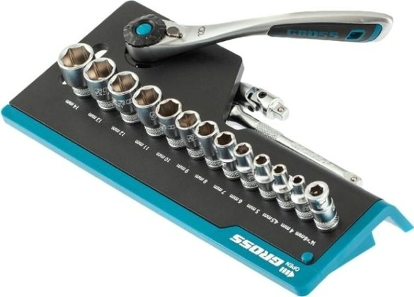 Набор головок 1/4" GROSS 36 предметов 14142 [14142]