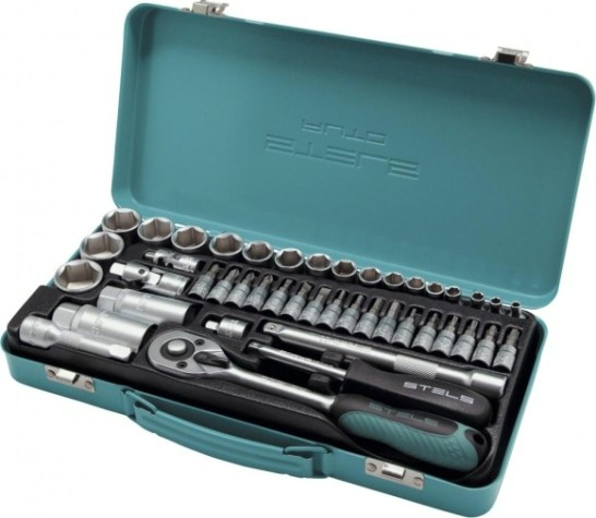 Набор головок 1/4" и 3/8" STELS 44 предмета 13575 [13575]