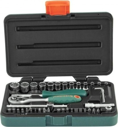 Набор головок 1/4" JONNESWAY S68H2141S 1/4"DR Super Tech, 41 предмет [048859]