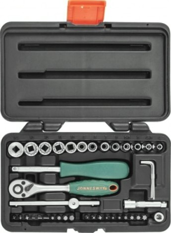 Набор головок 1/4" JONNESWAY S68H2141S 1/4"DR Super Tech, 41 предмет [048859]