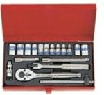 Набор головок 1/4" KING TONY 2519MR 1/4", 18 предметов