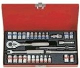 Набор головок 1/4" KING TONY 2530СR 1/4", 30 предметов [2530CR]