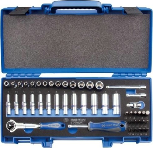 Набор головок 1/4" KING TONY 2548MRV 1/4", 48 предметов