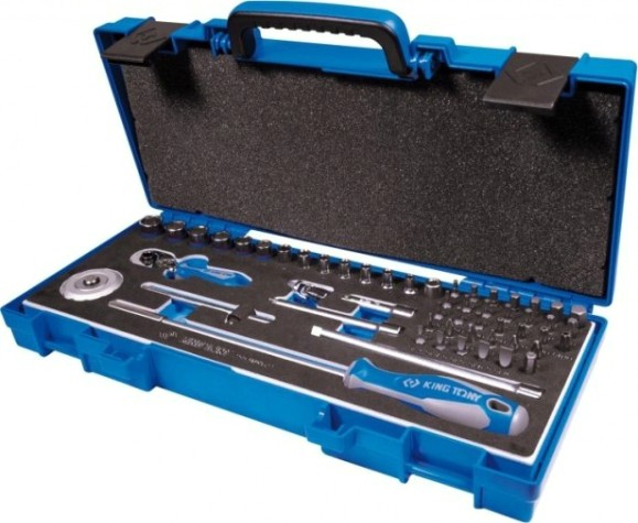 Набор головок 1/4" KING TONY 2553MRV01 1/4", 55 предметов