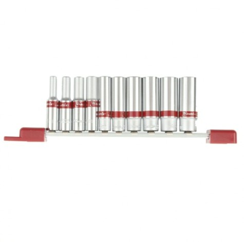 Набор головок 1/4" MATRIX 13592 удлиненных торцевых 10 шт. Набор головок 1/4" MATRIX 13592 удлиненных торцевых 10 шт.