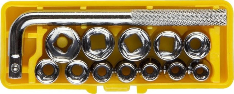 Набор головок 1/4" STAYER POCKET 13 master в пласт боксе, 13 предметов [2-26089-H13]