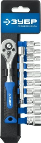 Набор головок 1/4" ЗУБР Профессионал ТМ-12 12 пред. [27645-H12_z01]