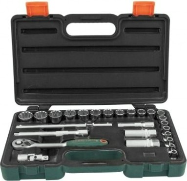 Набор головок 3/8" JONNESWAY S68H3126S 3/8"DR Super Tech, 26 предметов [048860]