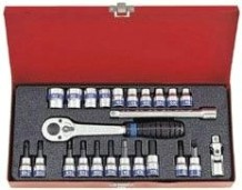 Набор головок 3/8" KING TONY 3024МR 3/8", 24 предмета [3024MR]