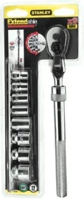 Набор головок 3/8" STANLEY 0-94-609 9 предметов Набор головок 3/8" STANLEY 0-94-609 9 предметов