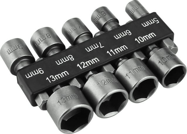 Набор головок DEKO BS09 9 шт. 5-13 мм [065-0583]