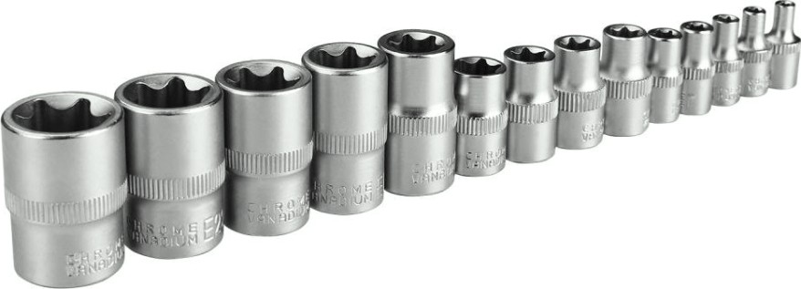 Набор головок DEKO DKSS13-1 универсальных 1/4", 3/8", 1/2" [065-0328]