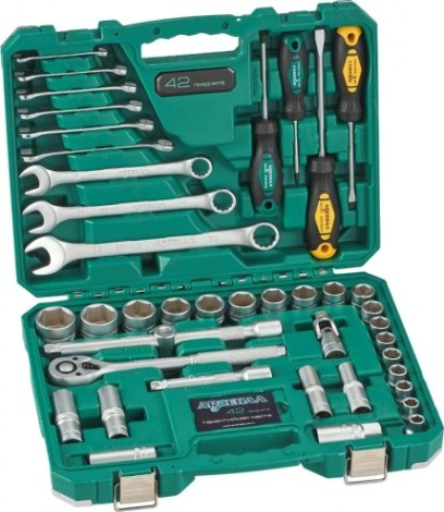 Набор инструментов АРСЕНАЛ AUTO 42 предмета NEW АА-С12К42