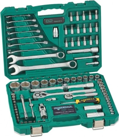 Набор инструментов АРСЕНАЛ AUTO 82 предмета NEW АА-С1412К82 [8144600]