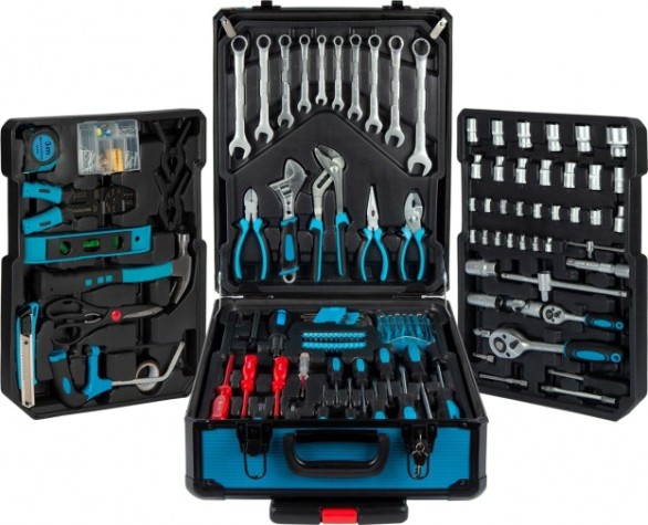 Набор инструментов Autovirazh 1/4"-1/2" 187 предметов AV-212187 [av-212187]