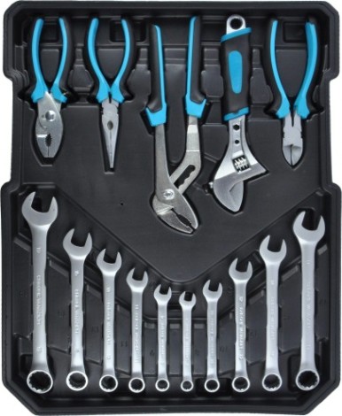 Набор инструментов Autovirazh 1/4"-1/2" 187 предметов AV-212187 [av-212187]