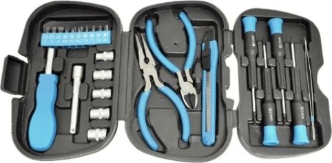 Набор инструментов Autovirazh 25 предметов 1/4DR, CrV AV-212025 [AV-212025]