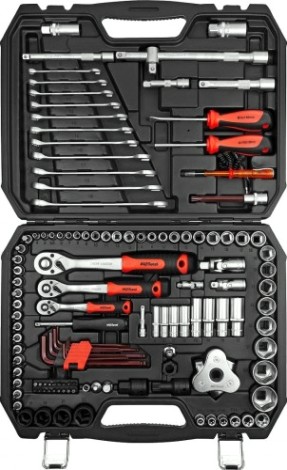 Набор инструментов AV Steel 127 предметов 1/4",3/8",1/2" AV-011127 [AV-011127]