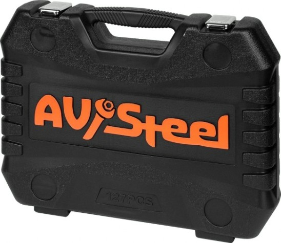 Набор инструментов AV Steel 127 предметов 1/4",3/8",1/2" AV-011127 [AV-011127]