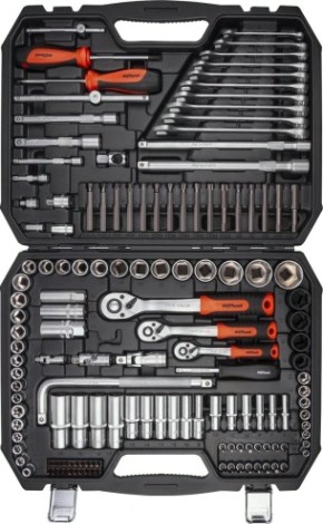Набор инструментов AV Steel 144 предмета 1/4",3/8",1/2" AV-011144 [AV-011144]