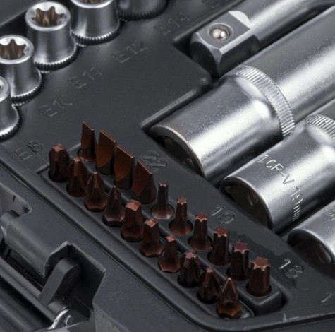 Набор инструментов AV Steel 144 предмета 1/4",3/8",1/2" AV-011144 [AV-011144]