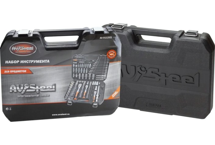 Набор инструментов AV Steel 219 предметов AV-011219 [AV-011219]