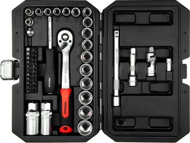 Набор инструментов AV Steel 50 предметов AV-011050 [AV-011050]