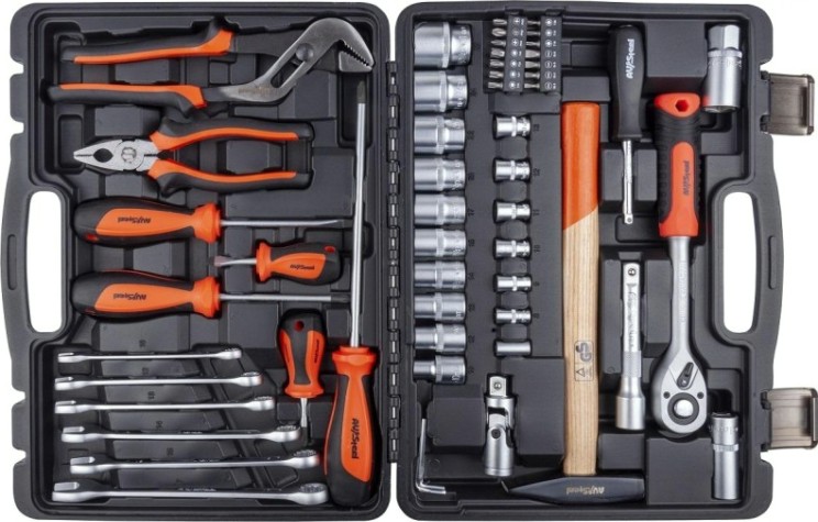 Набор инструментов AV Steel 56 предметов AV-011056 [AV-011056]