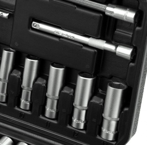 Набор инструментов AV Steel 72 предмета 1/4" AV-011472 [AV-011472]